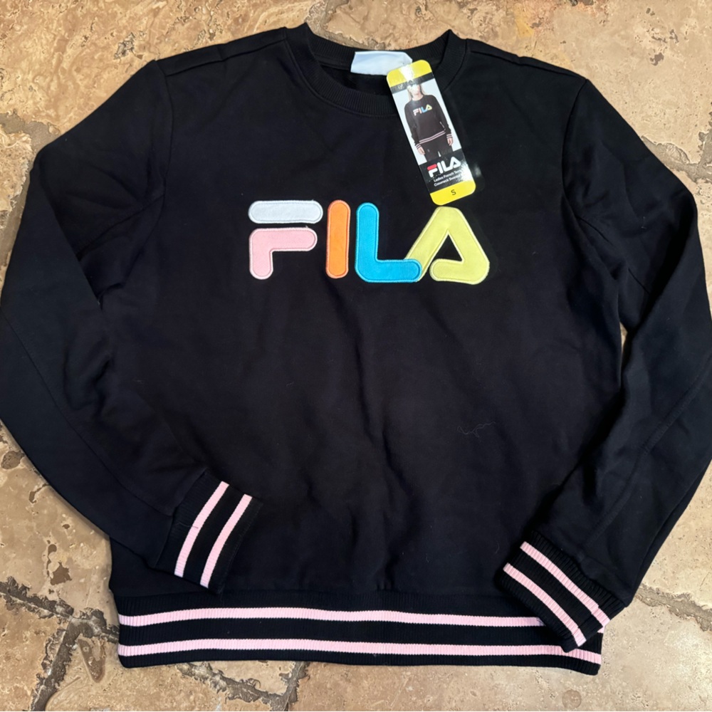 Womens small FILA sweatshirt with tags